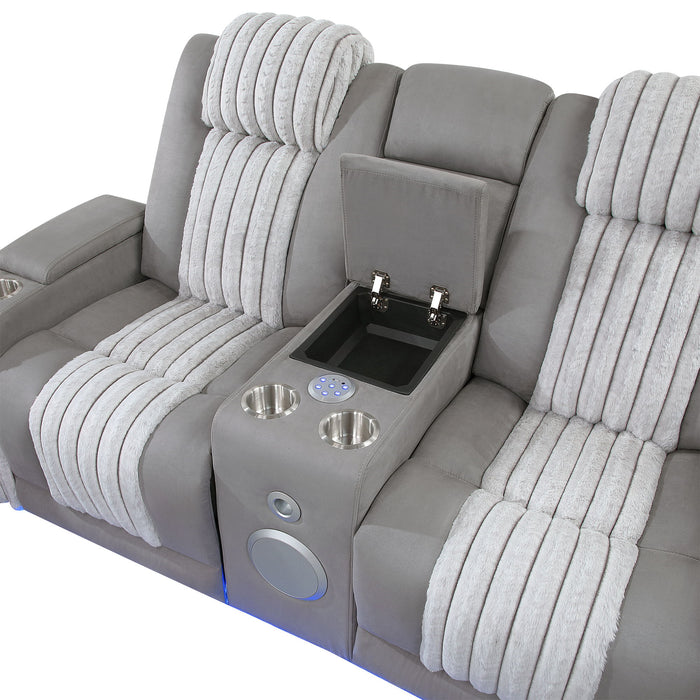 Duran - Power Reclining Loveseat With Power Headrest
