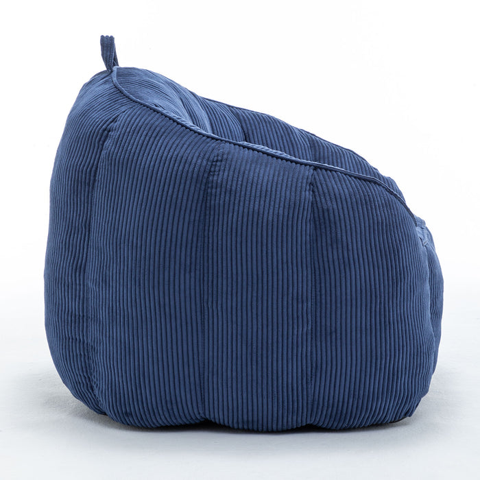 Giant Bean Bag Chair Sofa For Living Room - Dark Blue