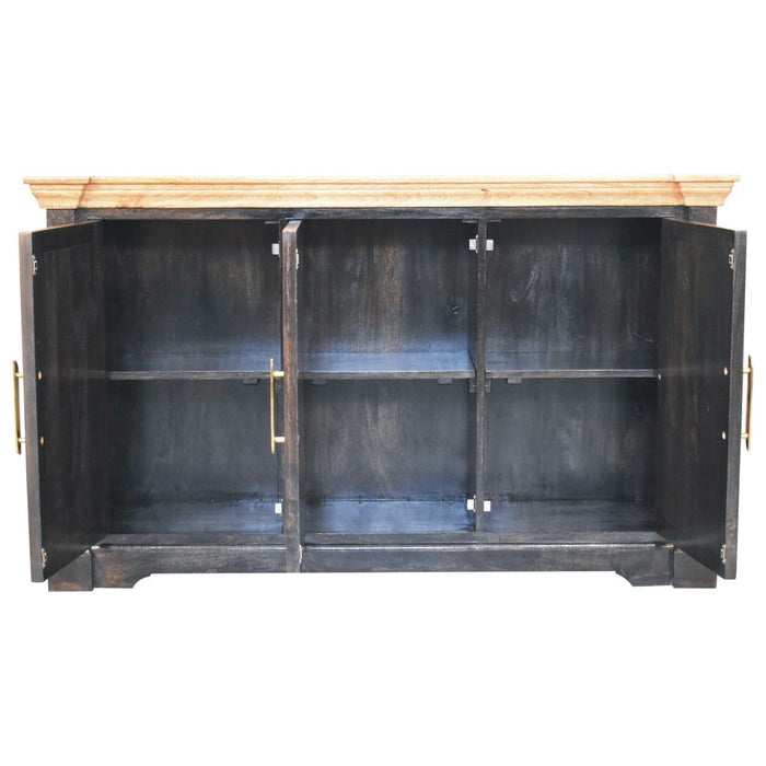 Regal - Rustic Sideboard - Black