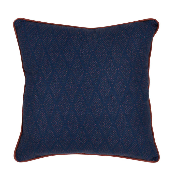 Gulf - Pillow - Dark Blue/Red