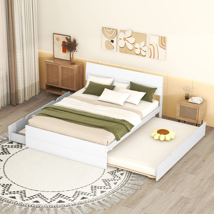 Modern Bed Frame With Headboard And Footboard