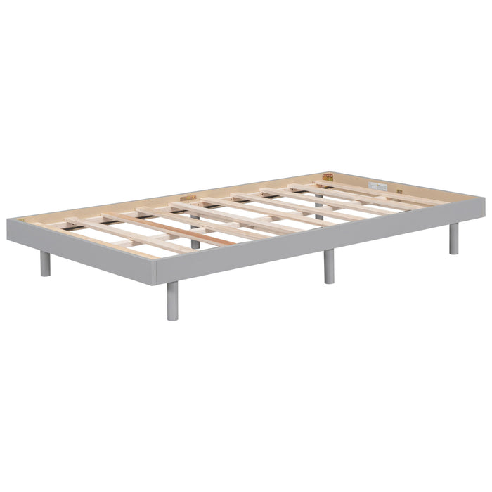 Modern Floating Platform Bed Frame