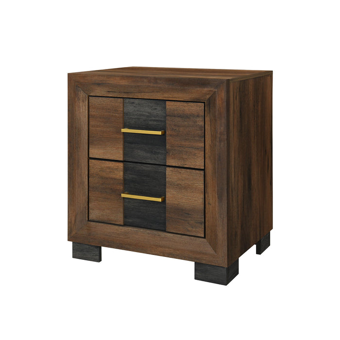 Prime - Nightstand - Brown Black