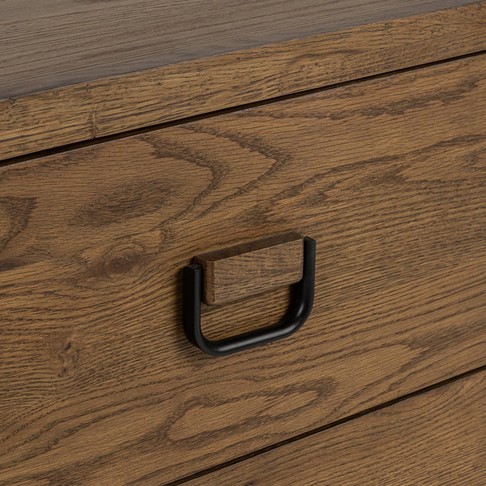 Kyrie - 2 Drawer Nightstand - Tawny Brown