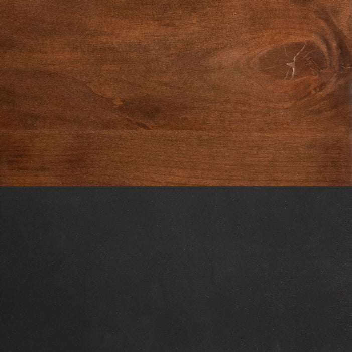 Side Table - Black / Whiskey