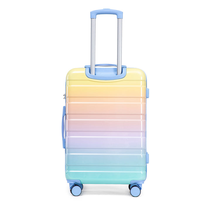 Luggage Set 20" /24" /28" With Combination Lock And Silent Wheels