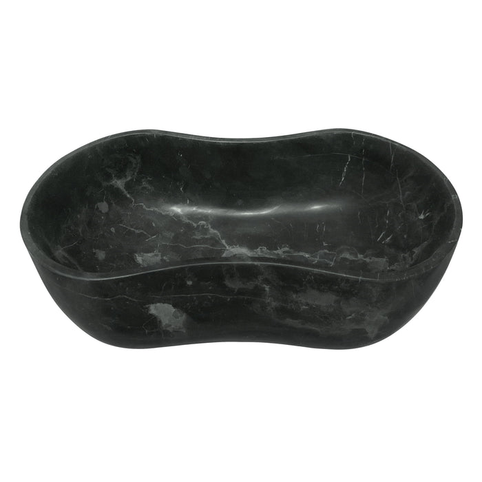 Bathroom Vessel Sink With Wavy Design