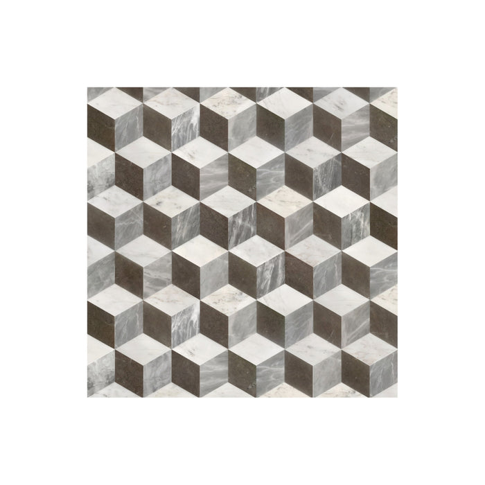 Hexagon Water Tiles For Floor And Wall (Set of 12)