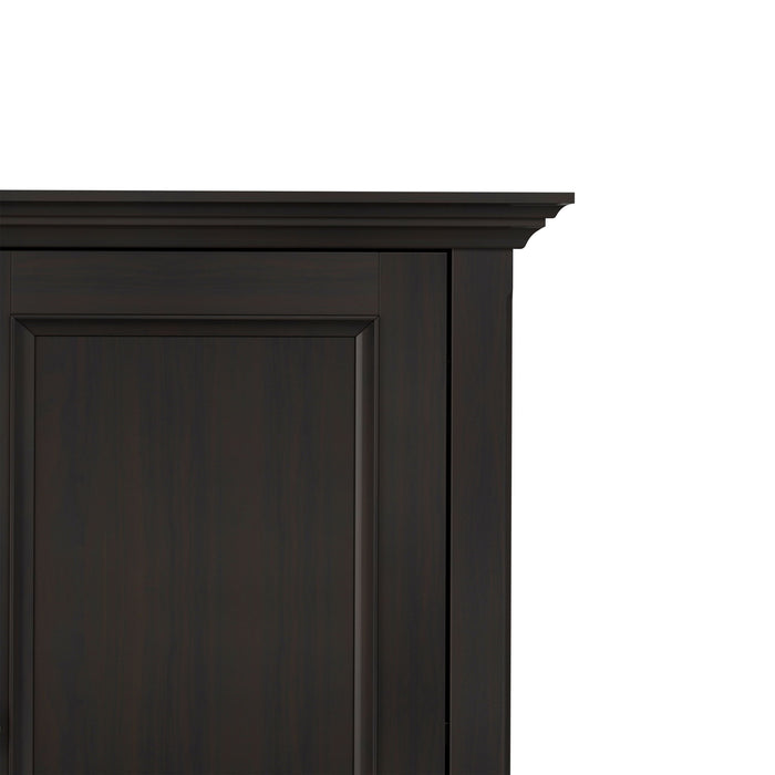 Amherst - 2 Door Storage Cabinet & Adjustable Shelving - Brown