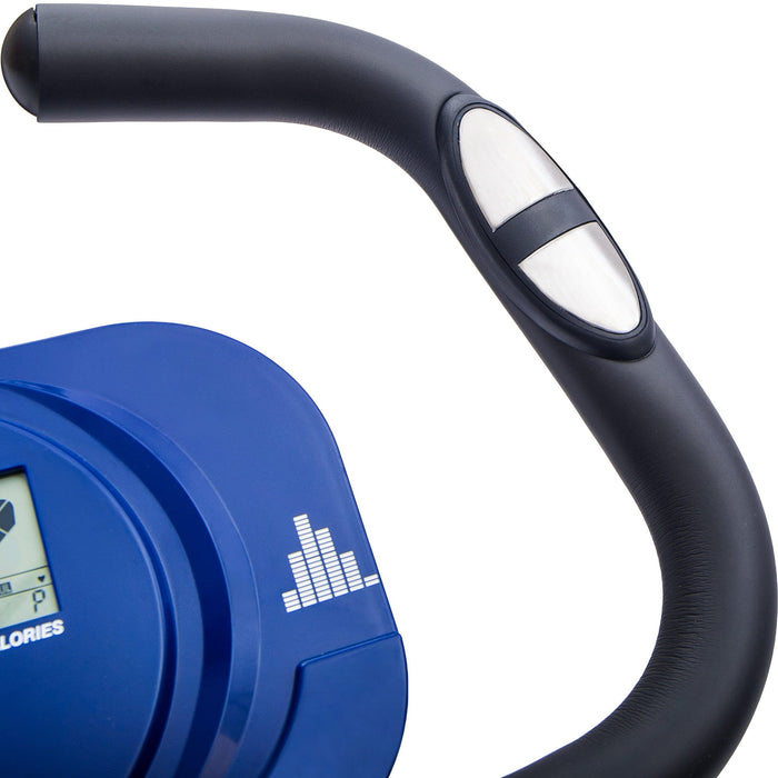 Exercise Bike Folding Stationary Bikes For Home With 16 Level Magnetic Resistance