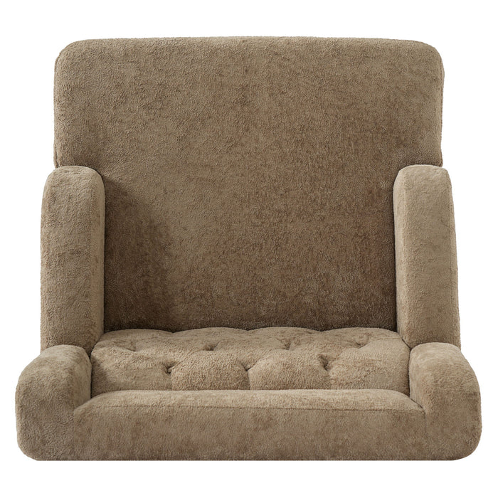 Modern Tufted Upholstered Accent Chair For Living Room