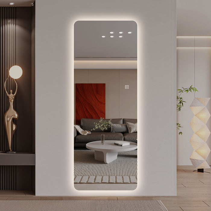 Wall Mounted LED Full Length Mirror