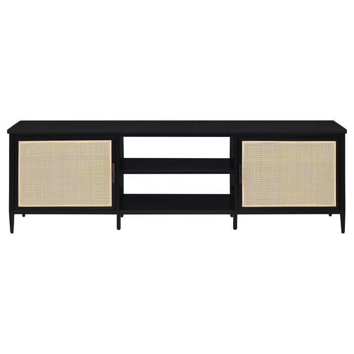 Kenneth - 2 Door TV Stand Doors - Black