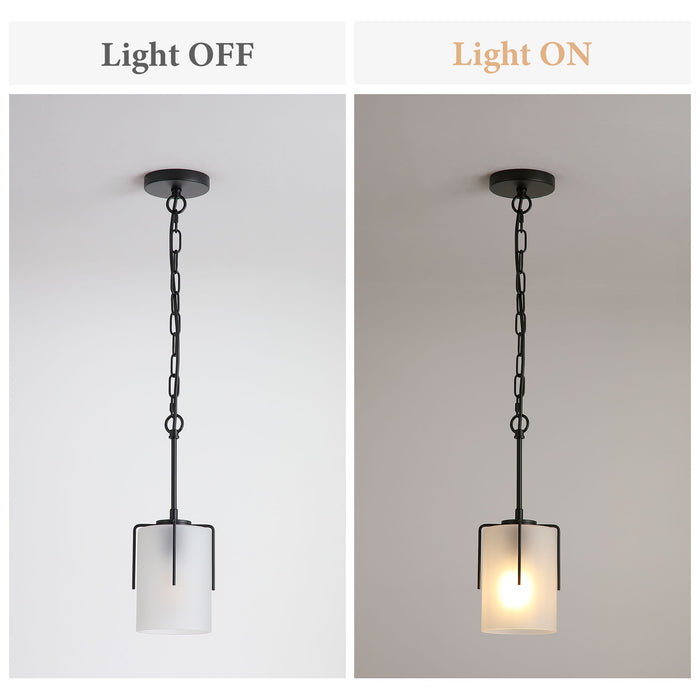 Adjustable Cylindrical Pendant Light