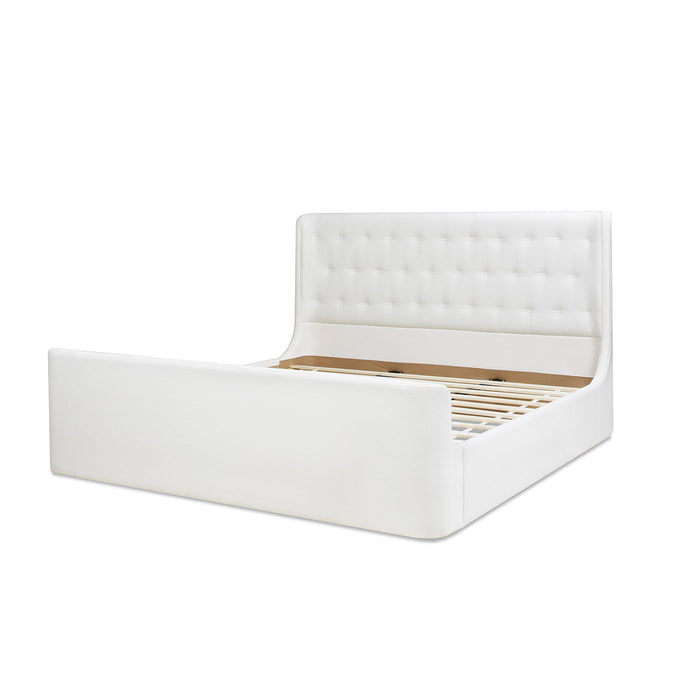 Brooks - Contemporary Tufted Shelter Platform Bed