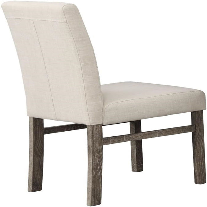 Transitional Upholstered Dining Chair For Kitchen (Set of 2)