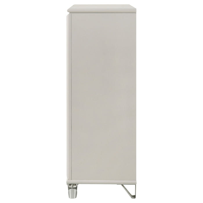 Gwendolyn - 5 Drawer Bedroom Chest Of Drawers - White