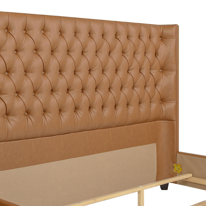 Brooklyn - Tufted Panel Bed Headboard And Footboard Set