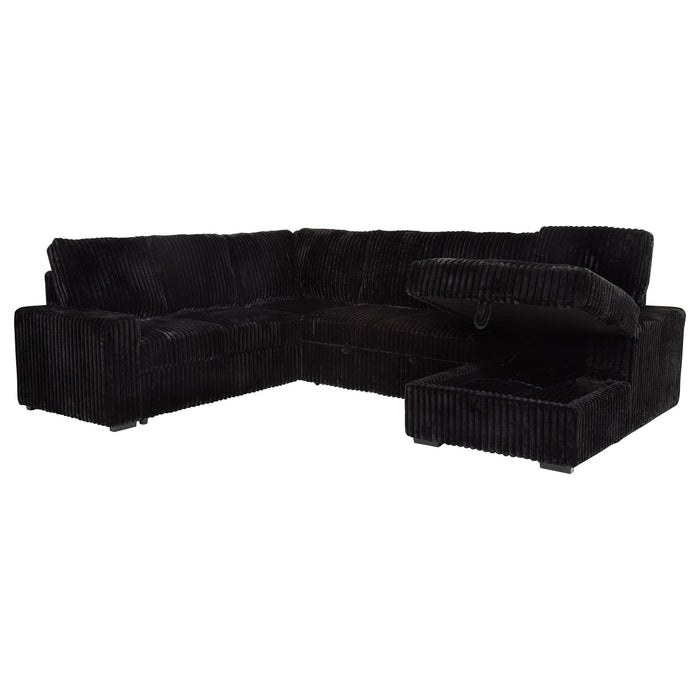 Thurston - Storage Sectional Sofa With Pop Up Bed