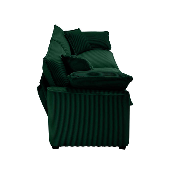 Elegant Oversized Sectional Sofa Set With Deep Seats And Flexible Layout