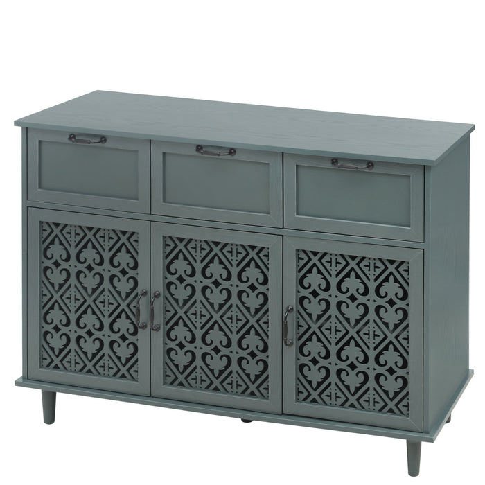 3 Door 3 Drawer Elegant Cabinet