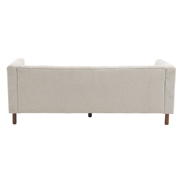 Upholstered Sofa Modern 3 Seater Sofa Couch With Tufted Design For Living Room
