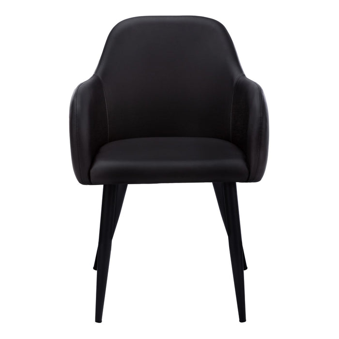 Dining Chair Side, Upholstered For Dining Room, Contemporary & Modern (Set of 2)