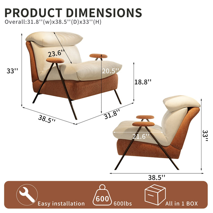 Ergonomic Single Chair