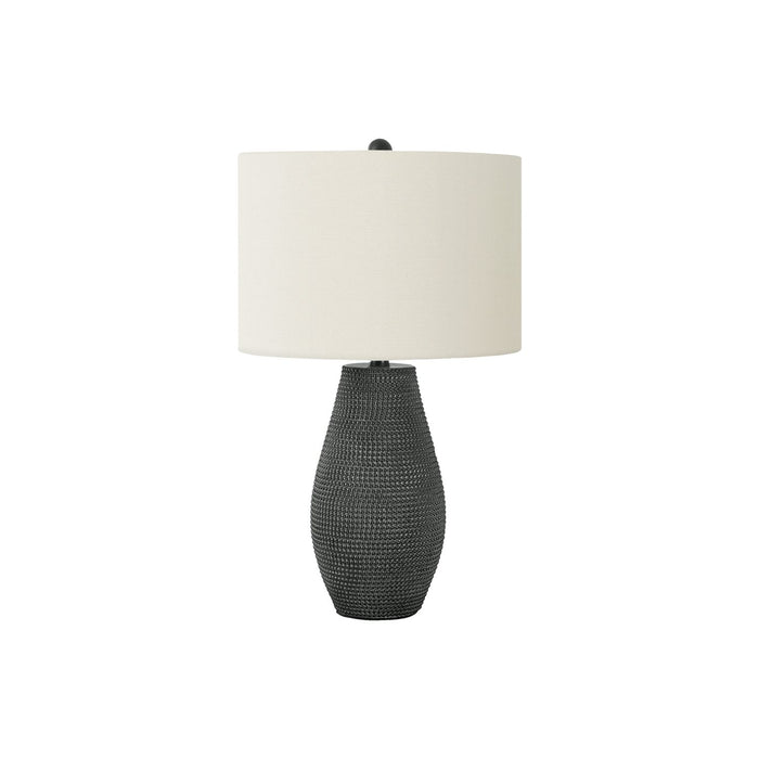Lighting, Table Lamp, Resin, Contemporary - Black