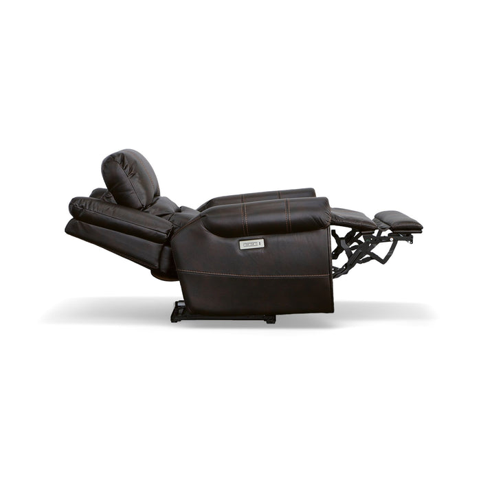 Oscar - Power Recliner With Power Headrest - Molasses