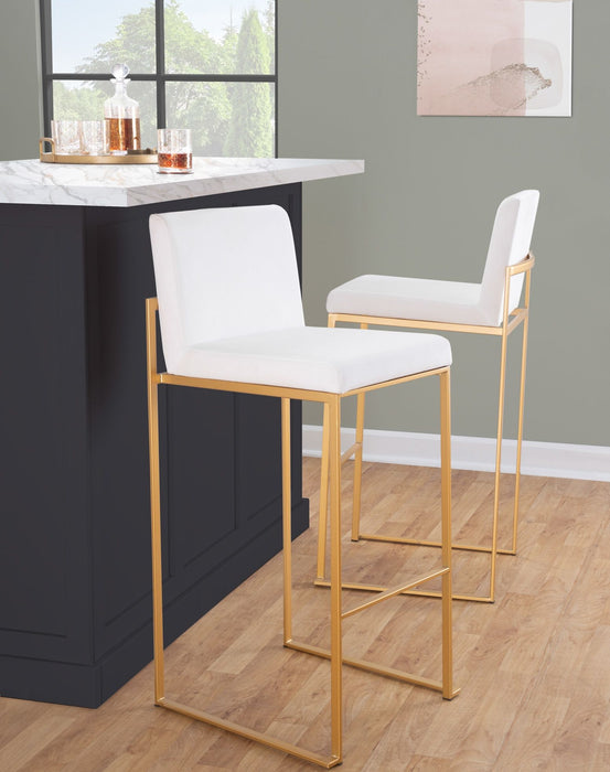 Fuji - Contemporary Design High Back Barstool