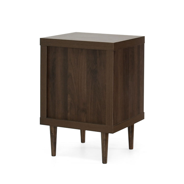 Nystrom - Mid Century Modern 2 Drawer Nightstand