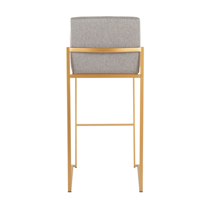 Fuji - Contemporary Design High Back Barstool