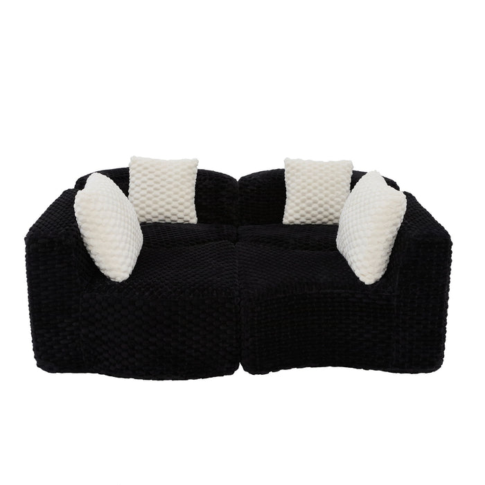 Modular Sectional Sofa With Free Combination Design