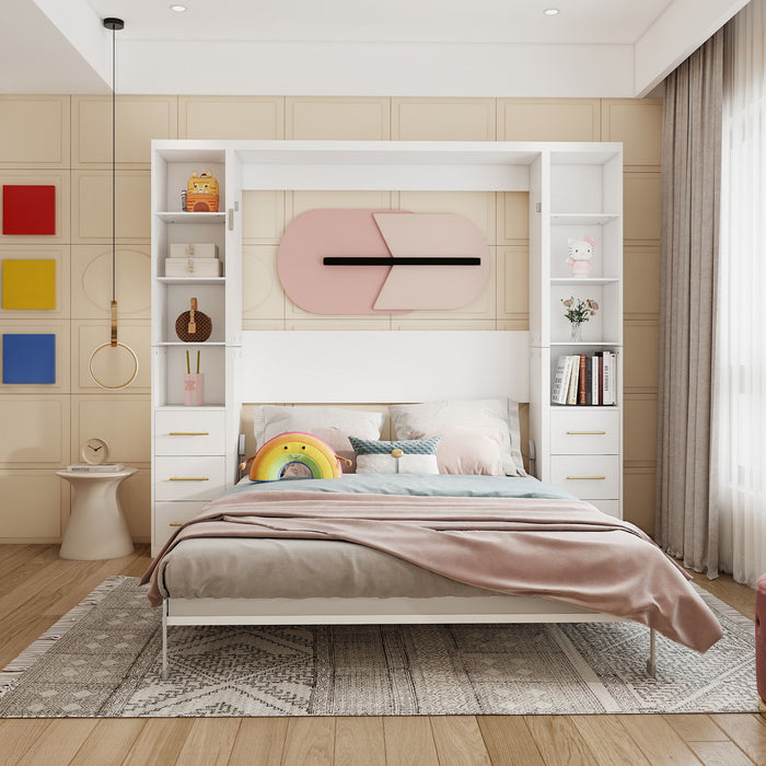 Multifunctional Vertical Murphy Wall Bed
