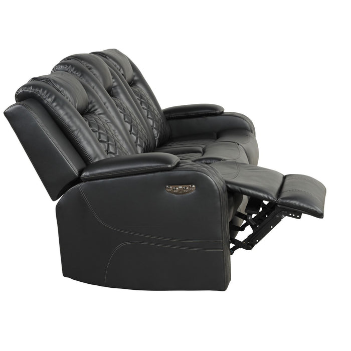 Benz - Power Recliner Set With LED Lighting And USB Charging