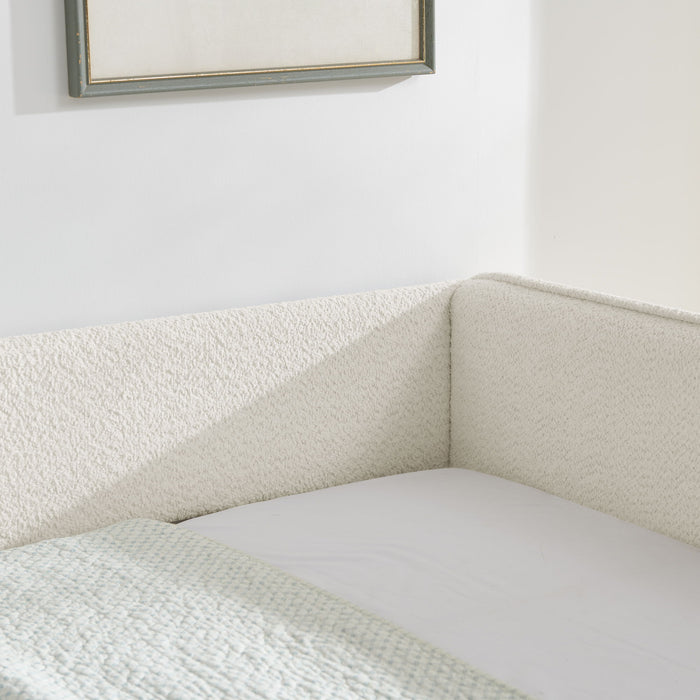 Upholstered Daybed With Pop Up Trundle