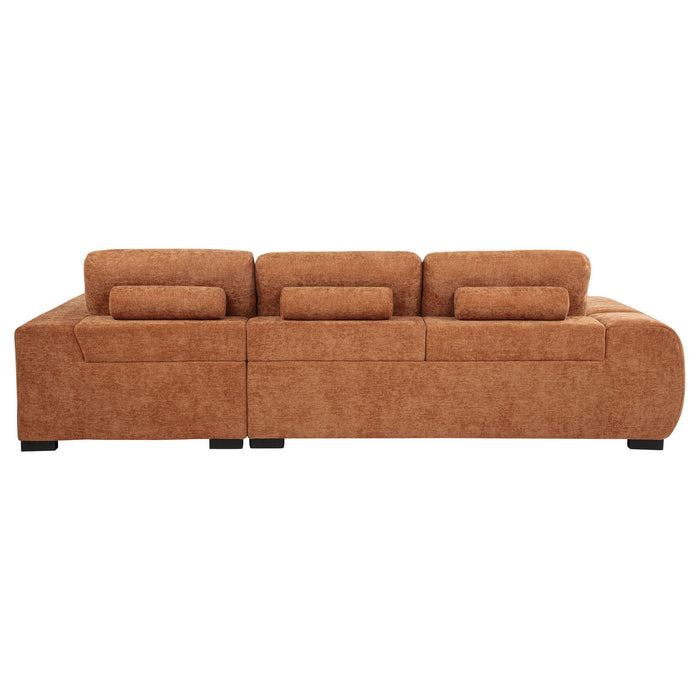 Plather - Sectional Chaise Sofa