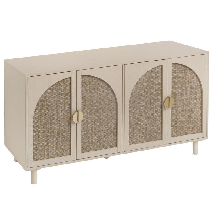 4 Door Cabinet, Customizable Storage System