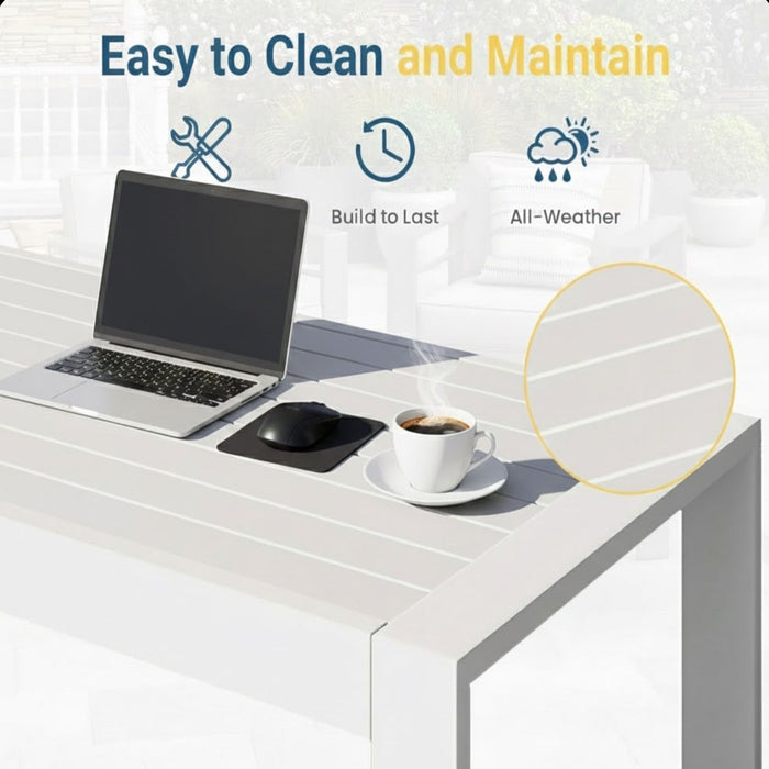 Outdoor Patio Set With All-Weather Thick Cushions