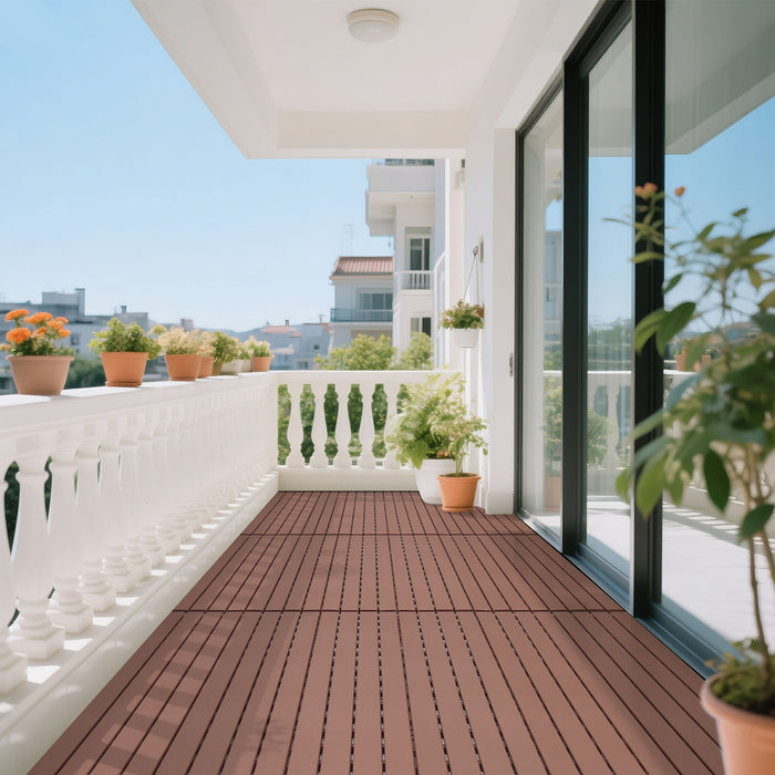 Interlocking Deck Tiles For Outdoor Patio