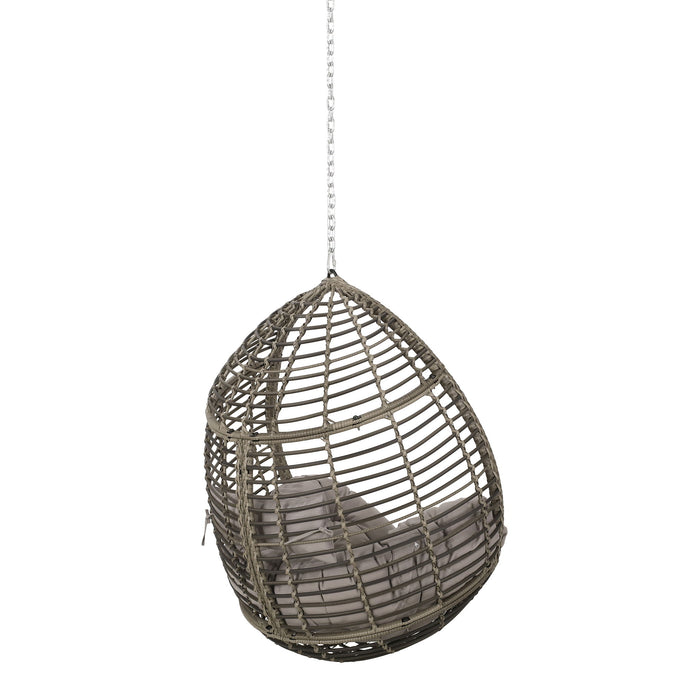 Morris Teardrop - Hanging Chair With Chain And Water Resistant Cushions