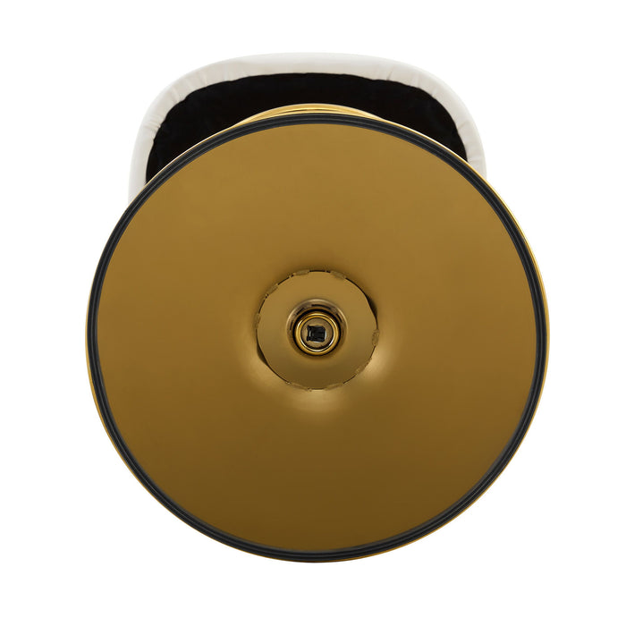 Adjustable Height Bar Stools & Footrest For Kitchen Island (Set of 2)