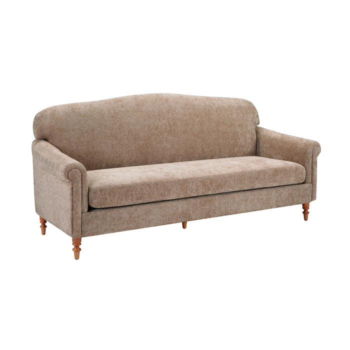 Loveseat Sofa, 2 Seater Couch With Rolled Arms