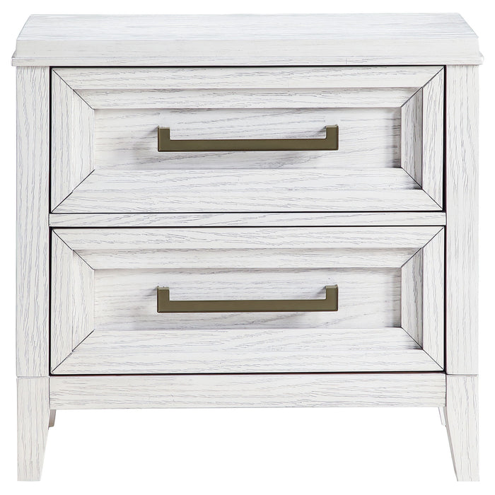 Avril - 2 Drawer Nightstand - White