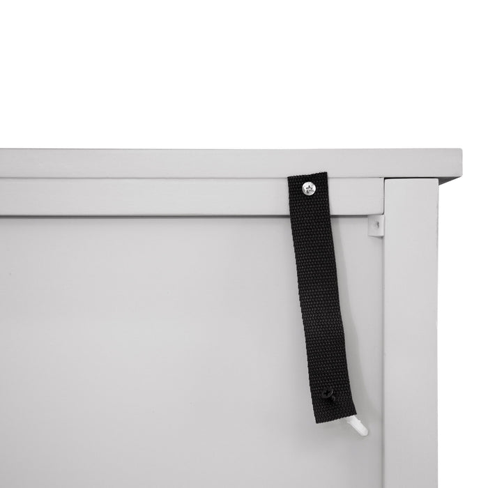 2 Door Cabinet, Suitable For Bedroom - Light Gray