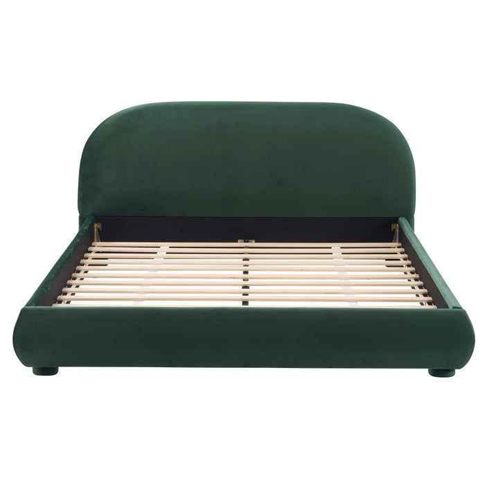 Simple Modern Bedroom Double Upholstered Bed