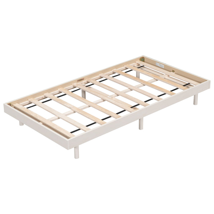 Modern Floating Platform Bed Frame