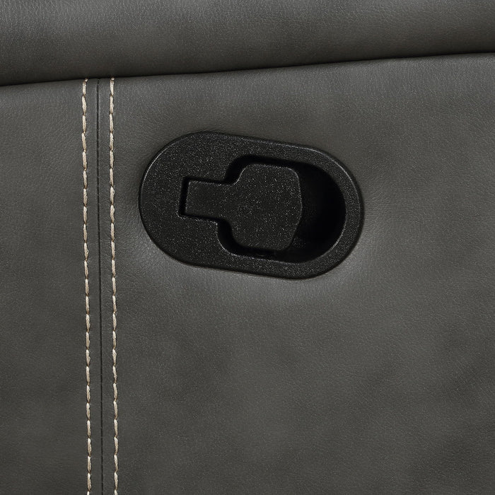 Mckinley - Upholstered Power Lift Recliner Chair With Remote Control - Gray