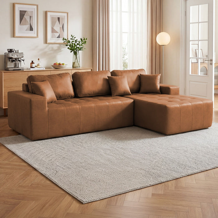 L - Shaped Corner Chaise Sofa Bed